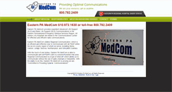 Desktop Screenshot of medcom-pa.org